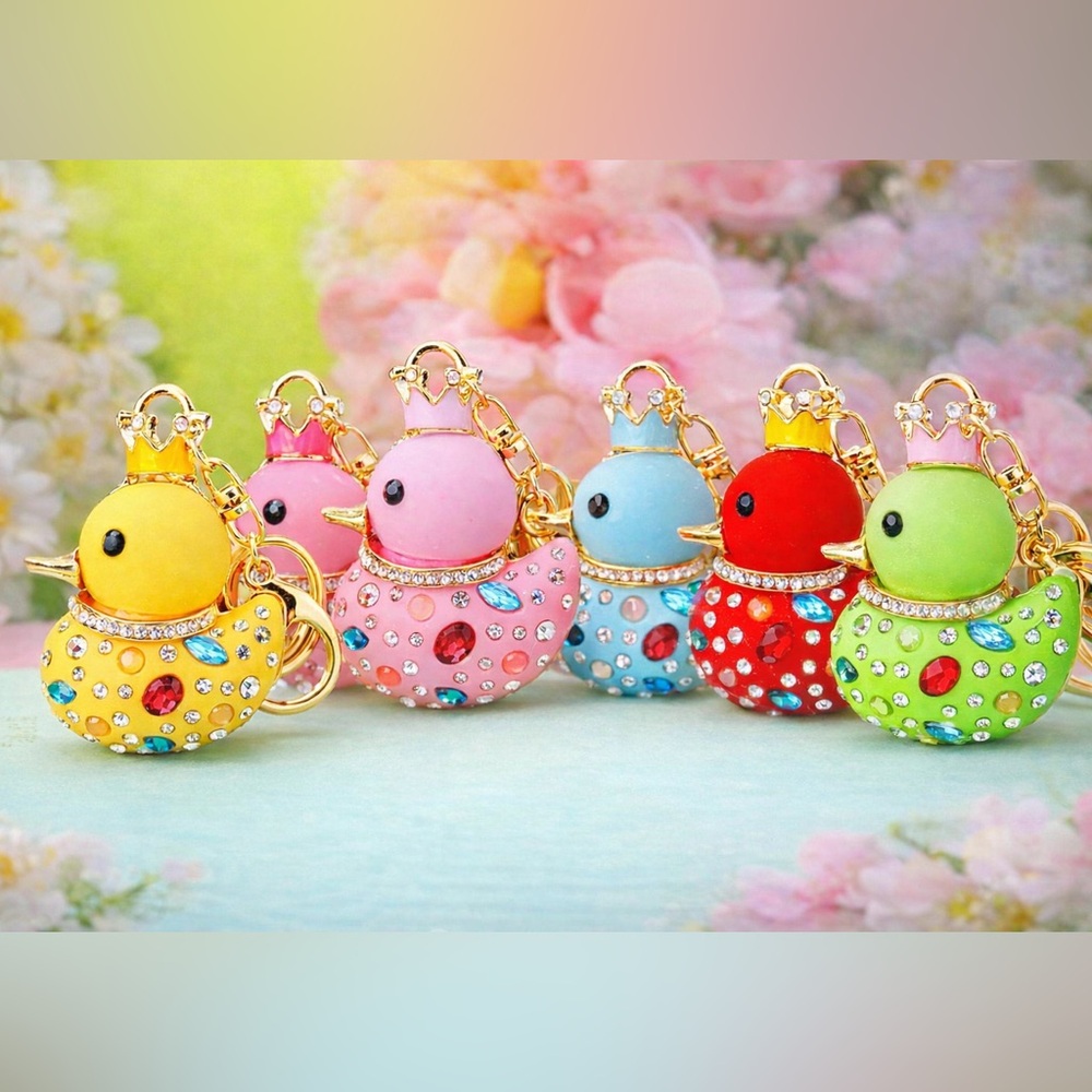 Duck Key Chain/Bag Charm PICK ONE